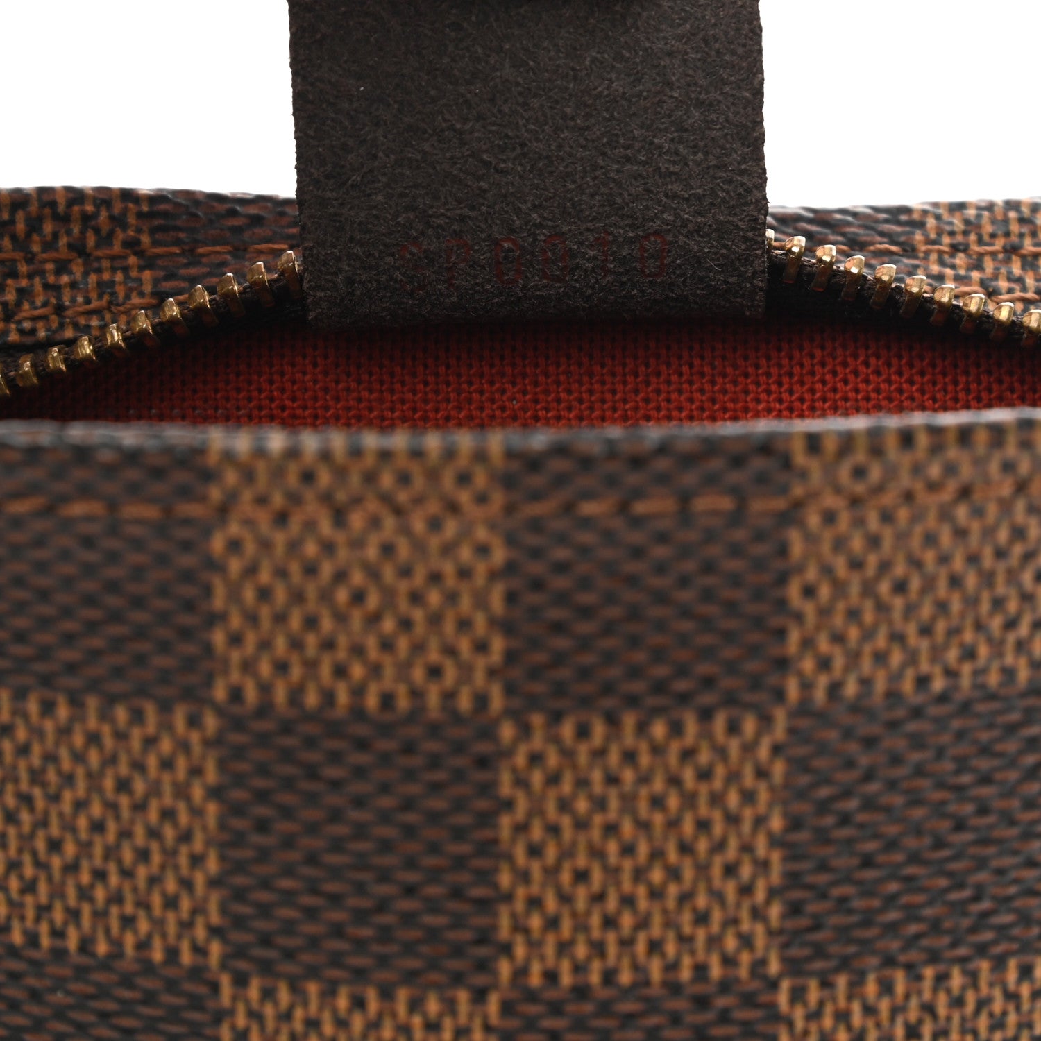 Louis Vuitton Damier Ebene Trousse Make Up Bag Pochette 7 of 10