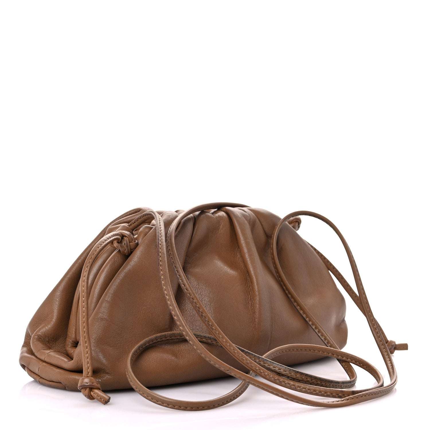 Bottega Veneta Butter Calfskin The Mini Pouch Cammello 4 of 18