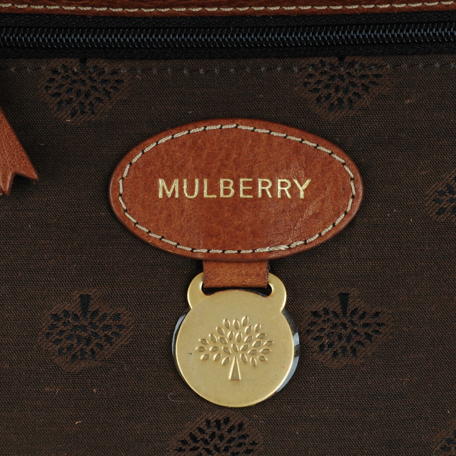 Mulberry Natural Calfskin Small Lily Flap Oak 6 of 8