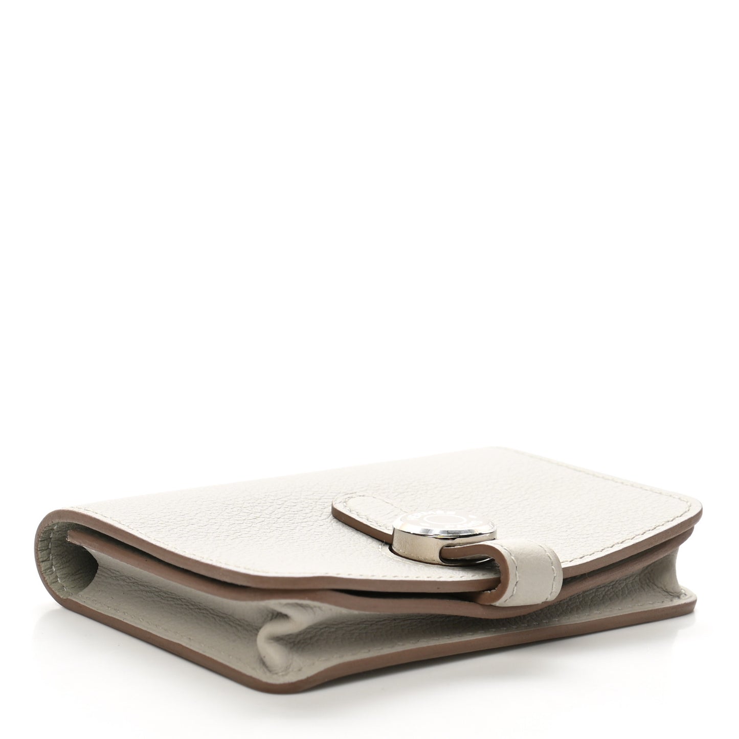 Togo Dogon Card Case Gris Perle