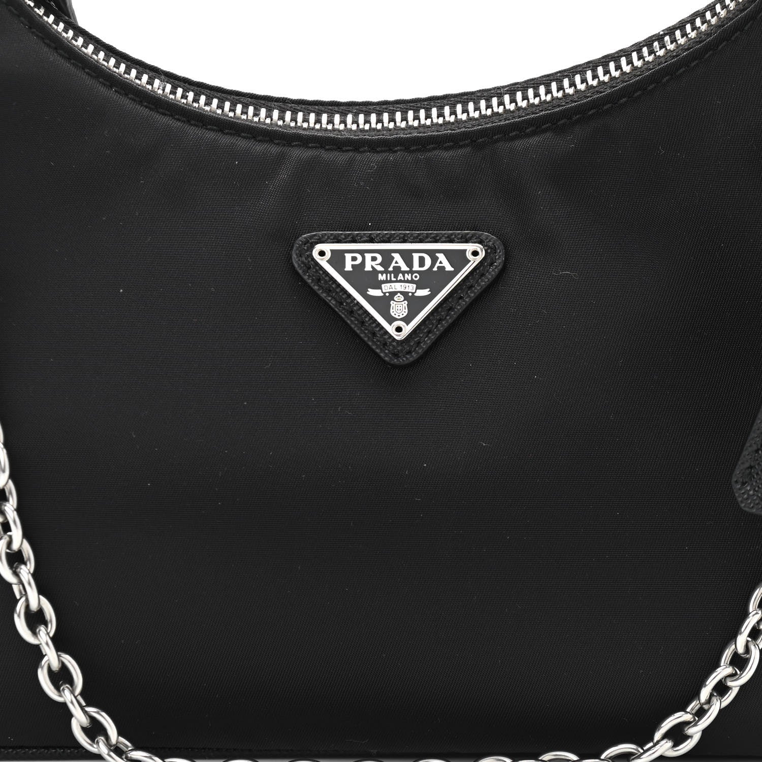 Prada Nylon Re-Edition 2005 Shoulder Bag Black 9 of 11