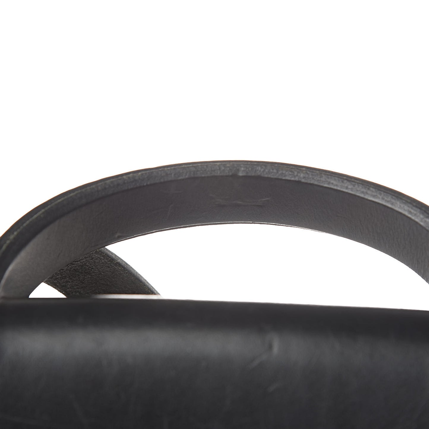 Toile Vache Calfskin Herbag 39 MM Black