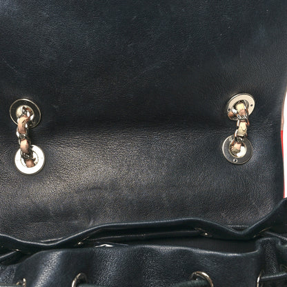 Chanel Lambskin Quilted Small Cuba Urban Spirit Backpack Black 11 of 13