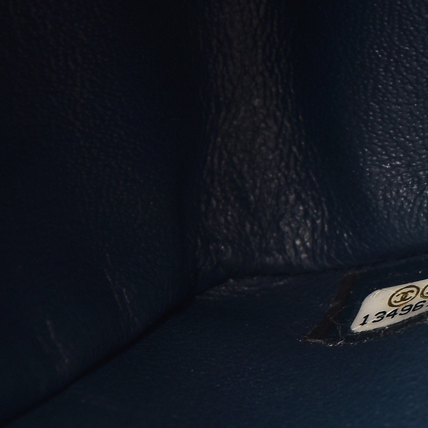 Lambskin Quilted Maxi Single Flap Blue
