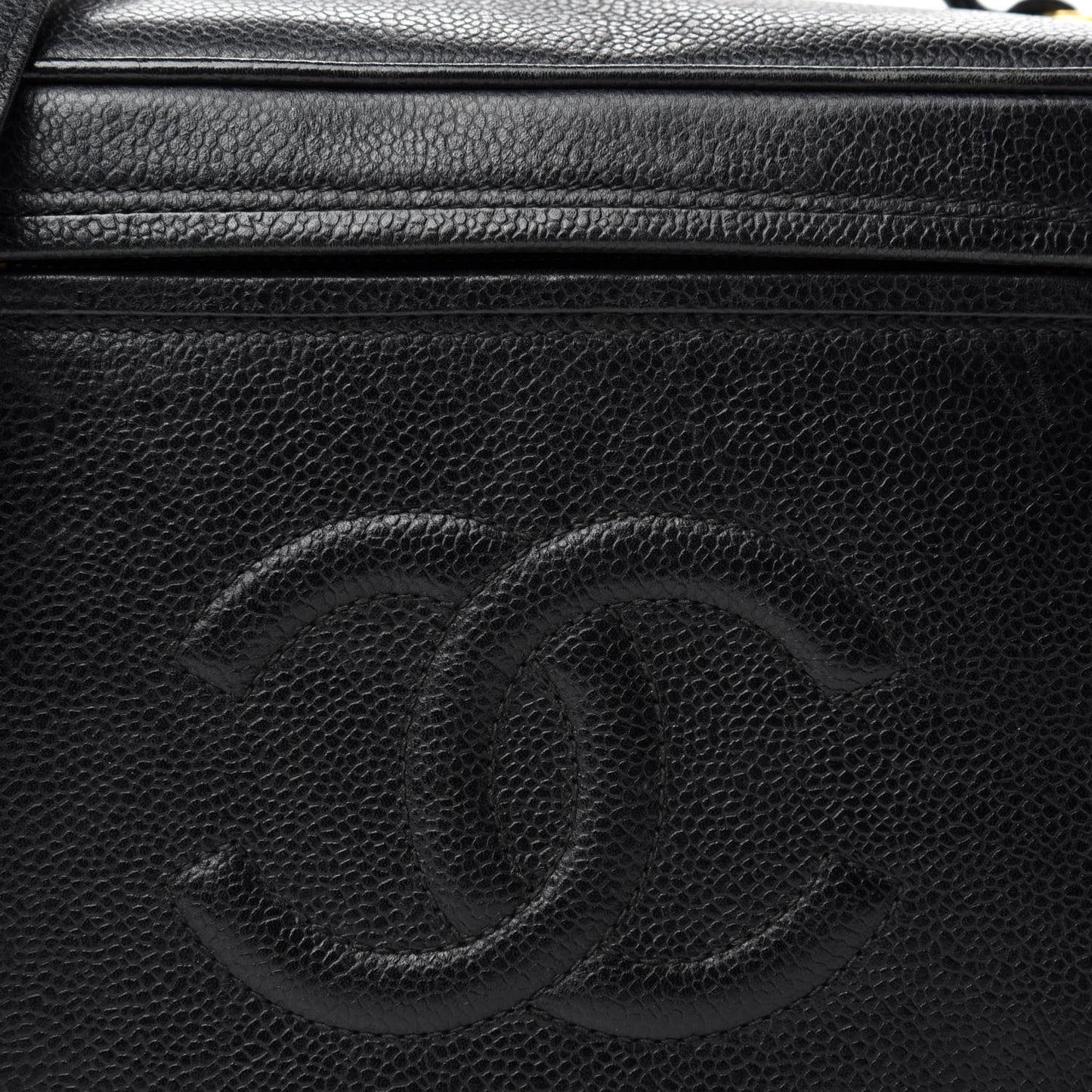 Caviar CC Vanity Train Case Black