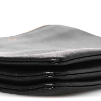 Celine Lambskin Large Trio Crossbody Bag Black 8 of 10