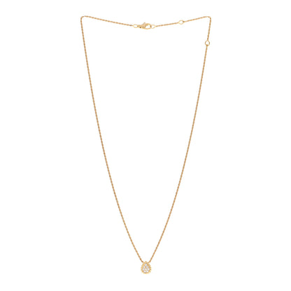 Boucheron 18K Yellow Gold Diamond XS Serpent Boheme Necklace 4 of 5