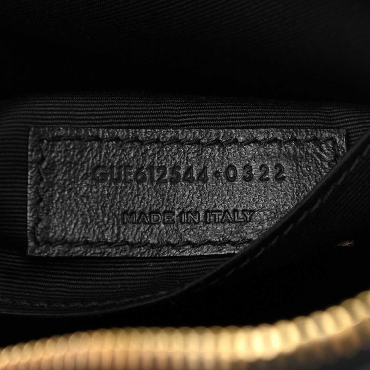 Saint Laurent Calfskin Matelasse Monogram Lou Camera Bag Black 6 of 9