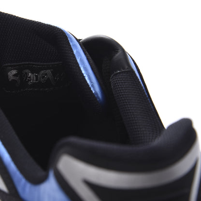 Christian Dior X Sorayama Ripstop Nylon Calfskin Womens B24 Runtek Sneakers 42 Blue Black 8 of 8