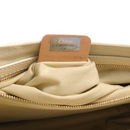 Chloe Python Sally Flap Bag Cream 8 of 8