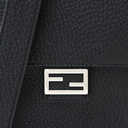 Fendi Cuoio Romano Crossbody Phone Pouch Black 6 of 9