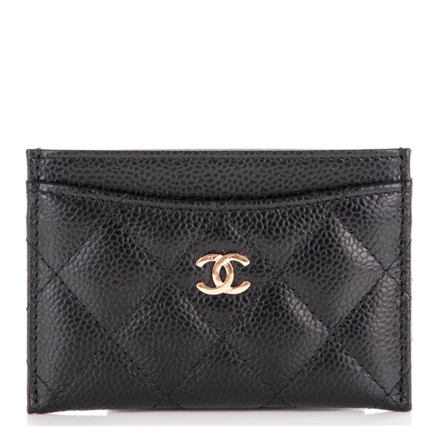 Chanel Caviar Quilted Card Holder Black 1 of 8
