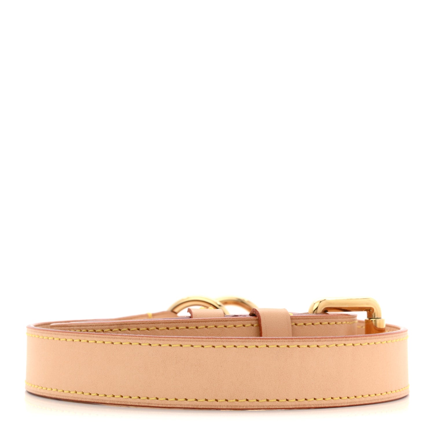 Louis Vuitton Vachetta 25mm Adjustable Shoulder Strap VVN 2 of 3
