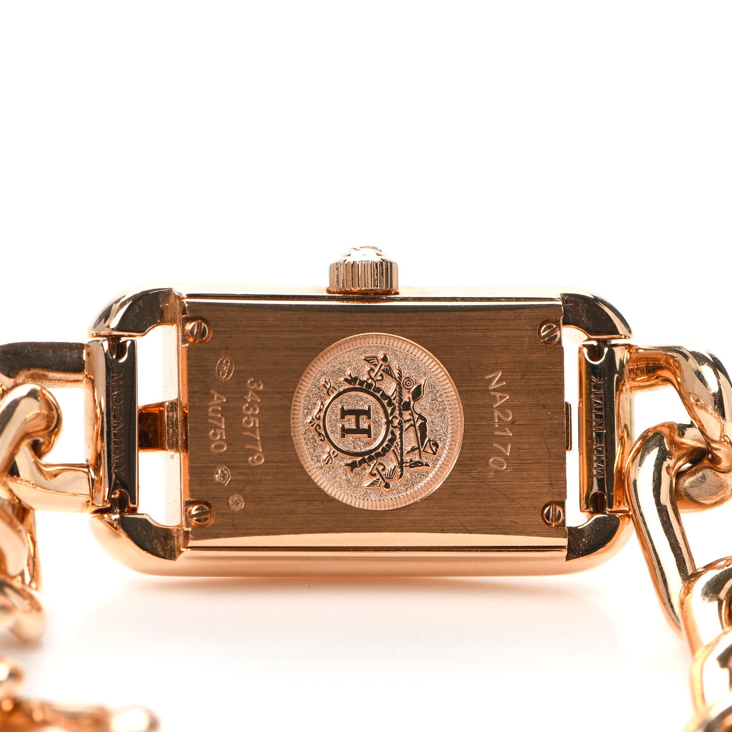 18K Rose Gold Mother of Pearl 17mm Nantucket Quartz Watch