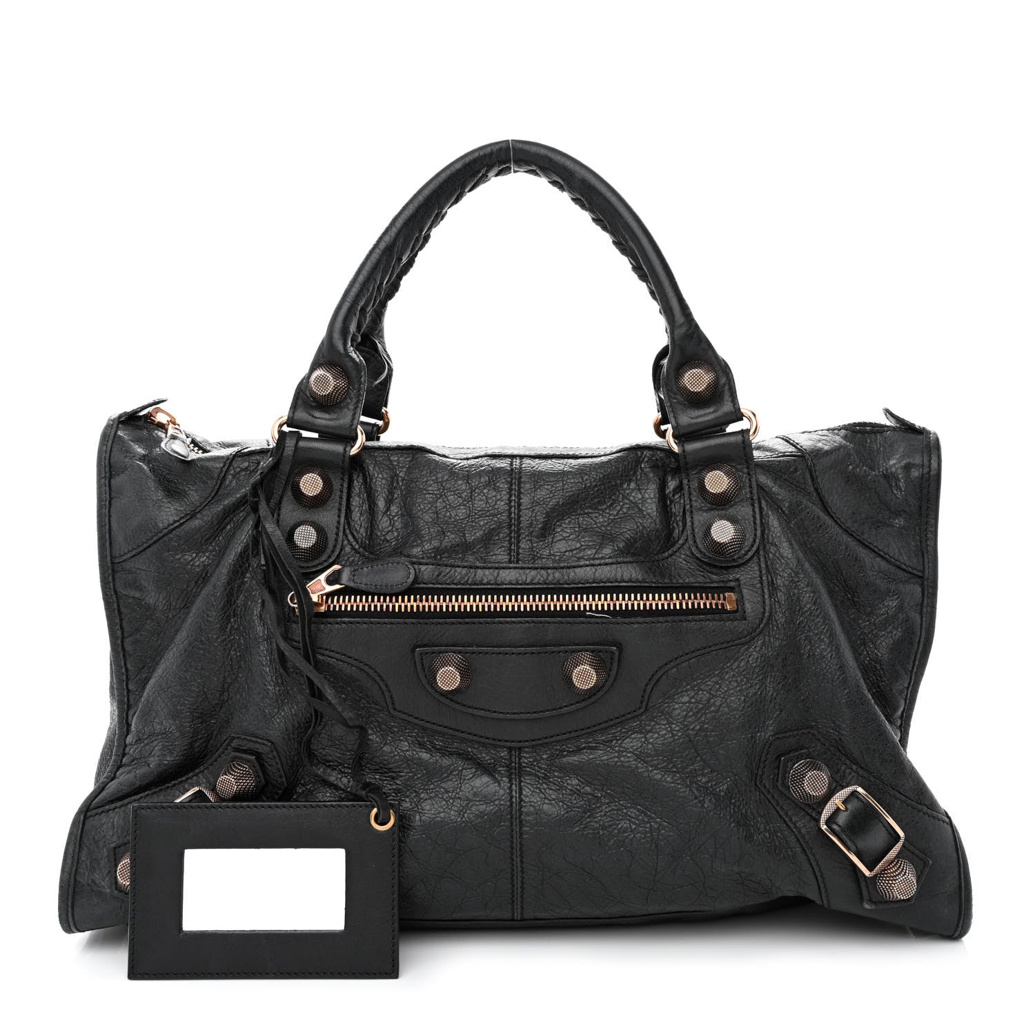 Balenciaga Agneau Giant 21 Rose Gold Hardware Work Black 1 of 14
