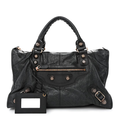 Balenciaga Agneau Giant 21 Rose Gold Hardware Work Black 1 of 14