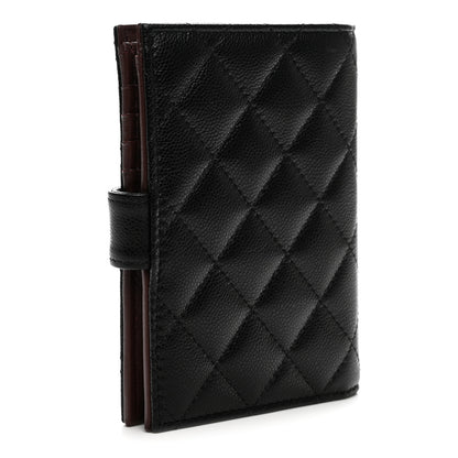 Chanel Caviar Quilted Passport Holder Black 3 of 8