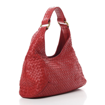 Bottega Veneta Nappa Intrecciato New Ball Hobo Carmino 3 of 14