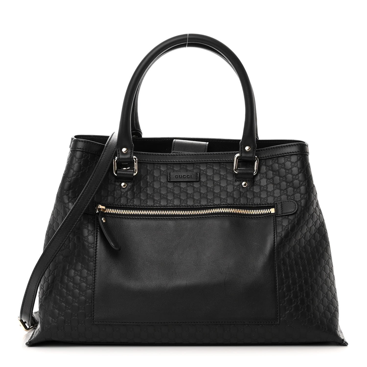 Gucci Soft Microguccissima Medium Tote Black 1 of 18