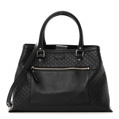 Gucci Soft Microguccissima Medium Tote Black 1 of 18