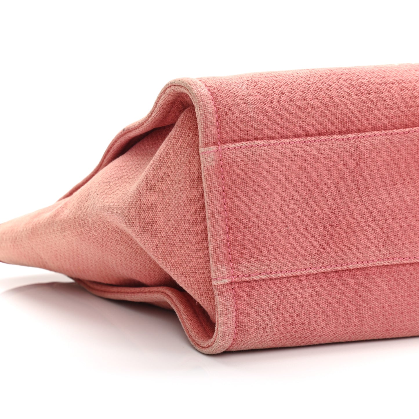 Canvas Small Deauville Tote Red
