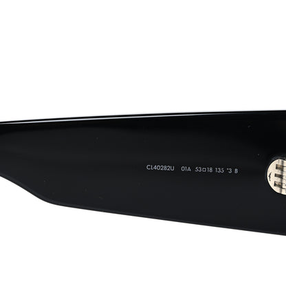 Celine Acetate Triomphe XL 01 Sunglasses CL40282U Black 5 of 7