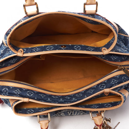 Louis Vuitton Denim Raye Cabas GM 4 of 9