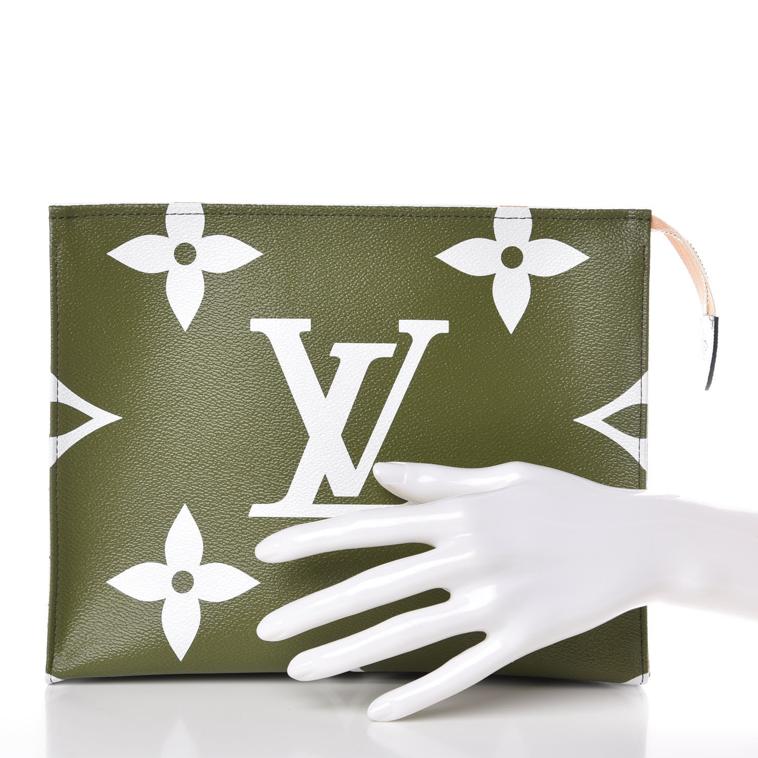 Louis Vuitton Monogram Giant Toiletry Pouch 26 Kaki 2 of 9