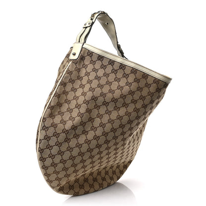 Gucci Monogram Large Wave Hobo Off White 3 of 8