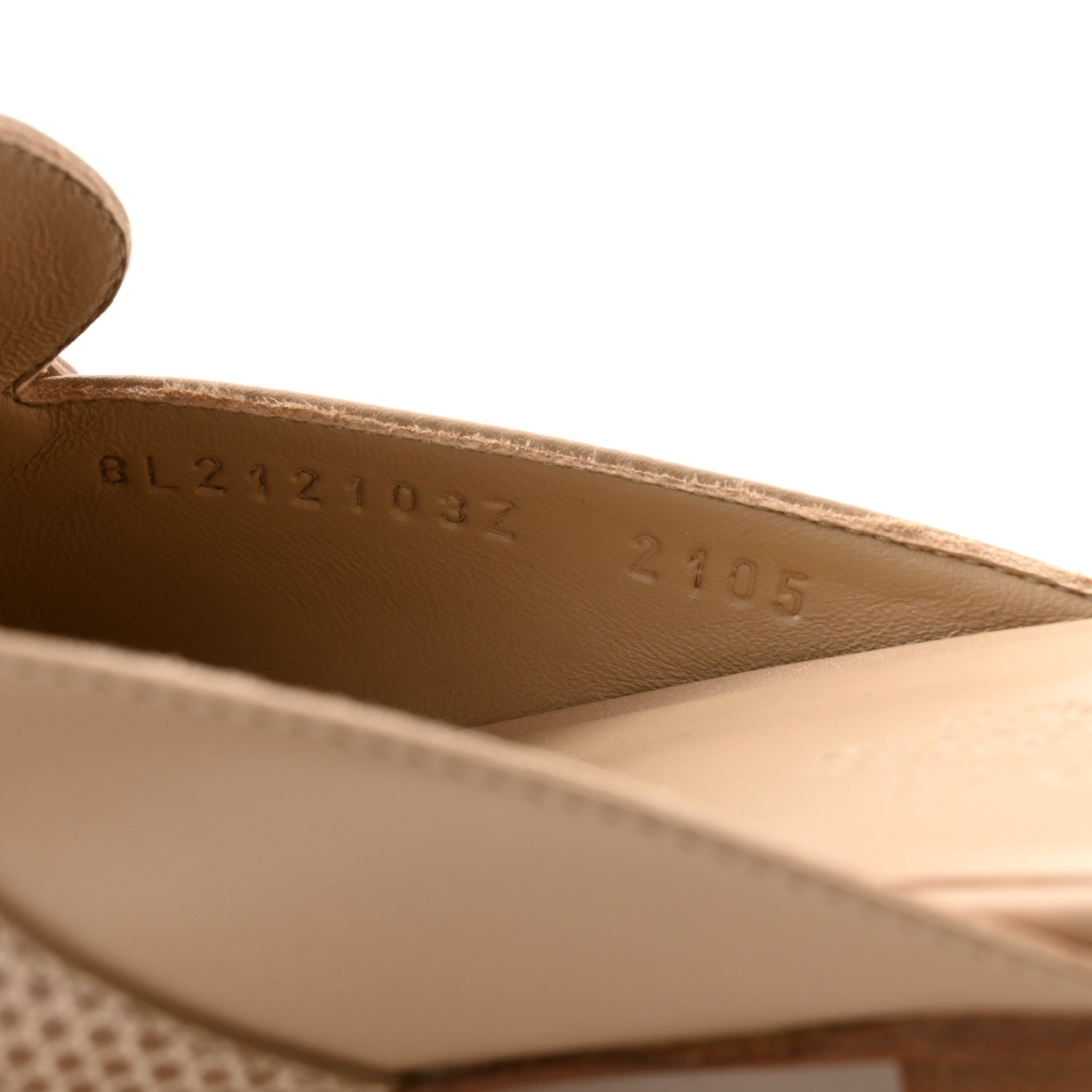Hermes Shiny Lizard Calfskin Oz Mules 38 Beige Sarrazin 8 of 10