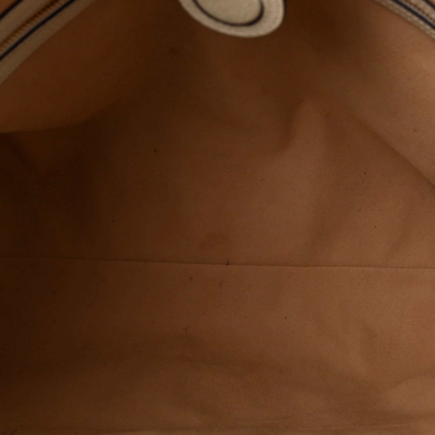 Gucci GG Supreme Monogram Textured Dollar Calfskin Web Medium Ophidia Shopping Tote Beige Ebony Mystic White 5 of 10