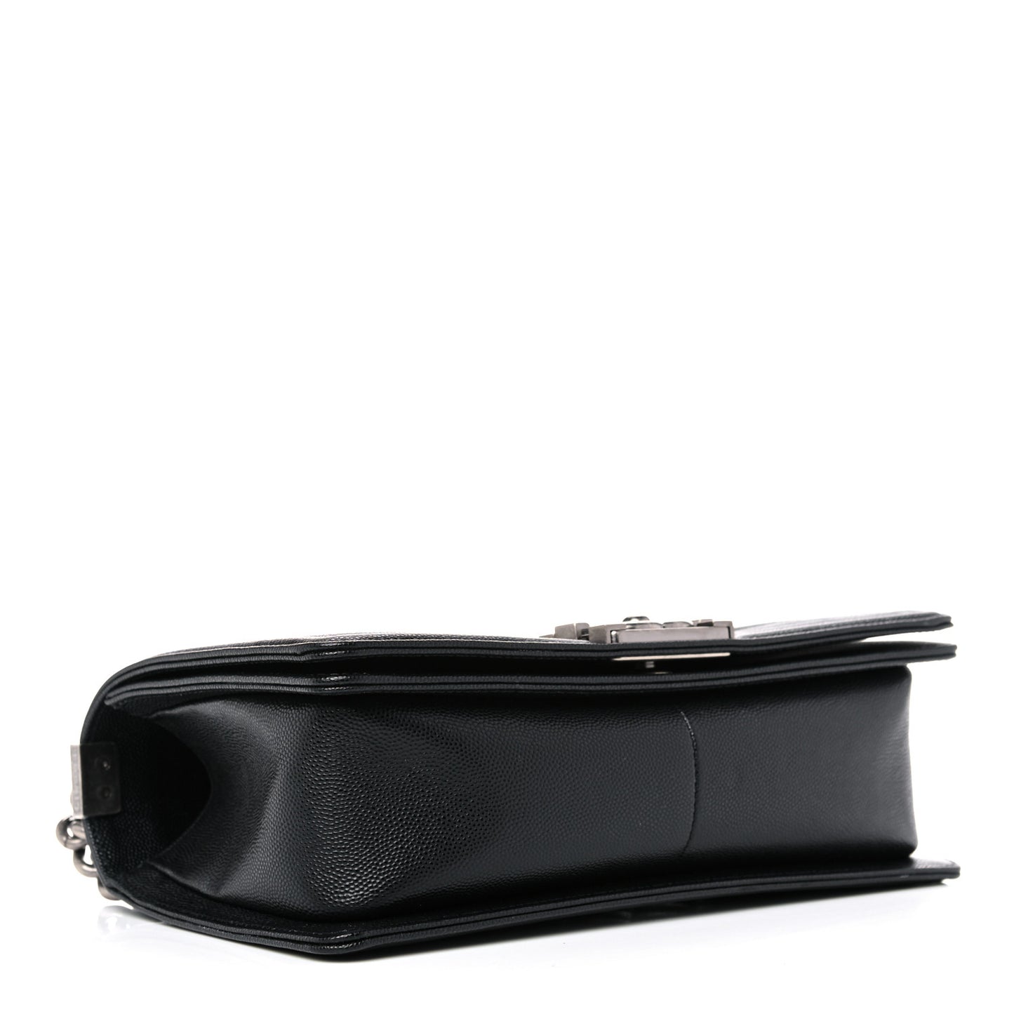 Caviar Quilted Medium Boy Flap Black