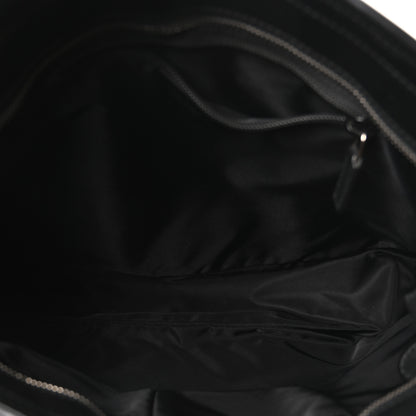 Gucci Guccissima Flat Messenger Bag Black 5 of 10