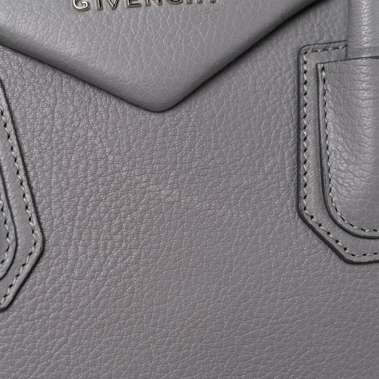 Givenchy Sugar Goatskin Small Antigona Pearl Grey 12 of 12