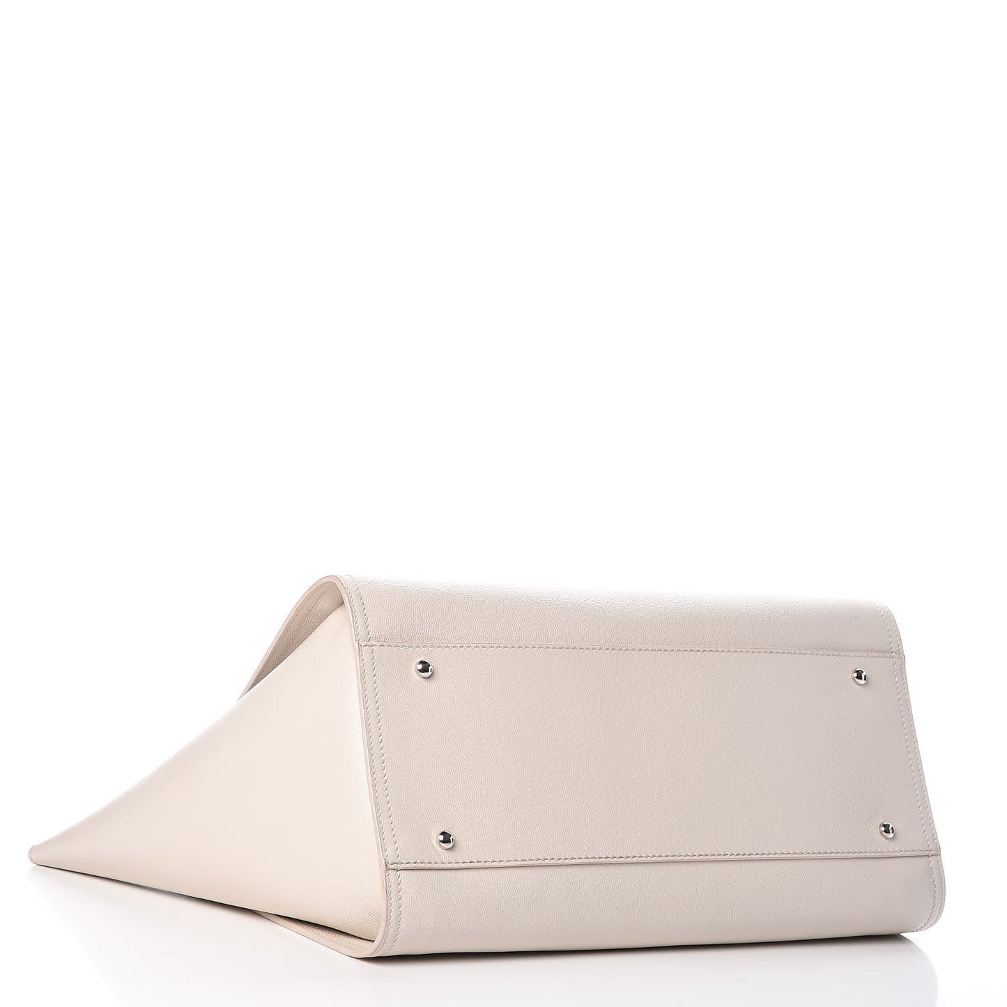 Caviar Medium Studded Deauville Tote Beige