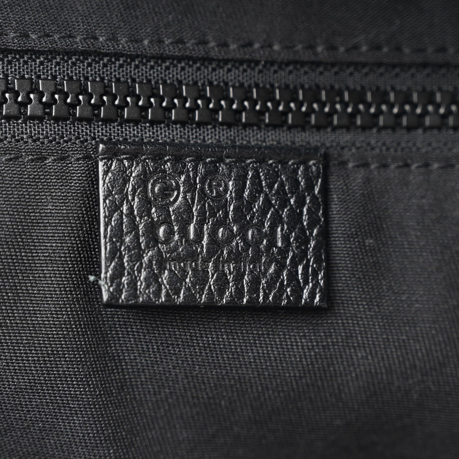 Gucci Nylon Monogram Slim Backpack Black 6 of 10