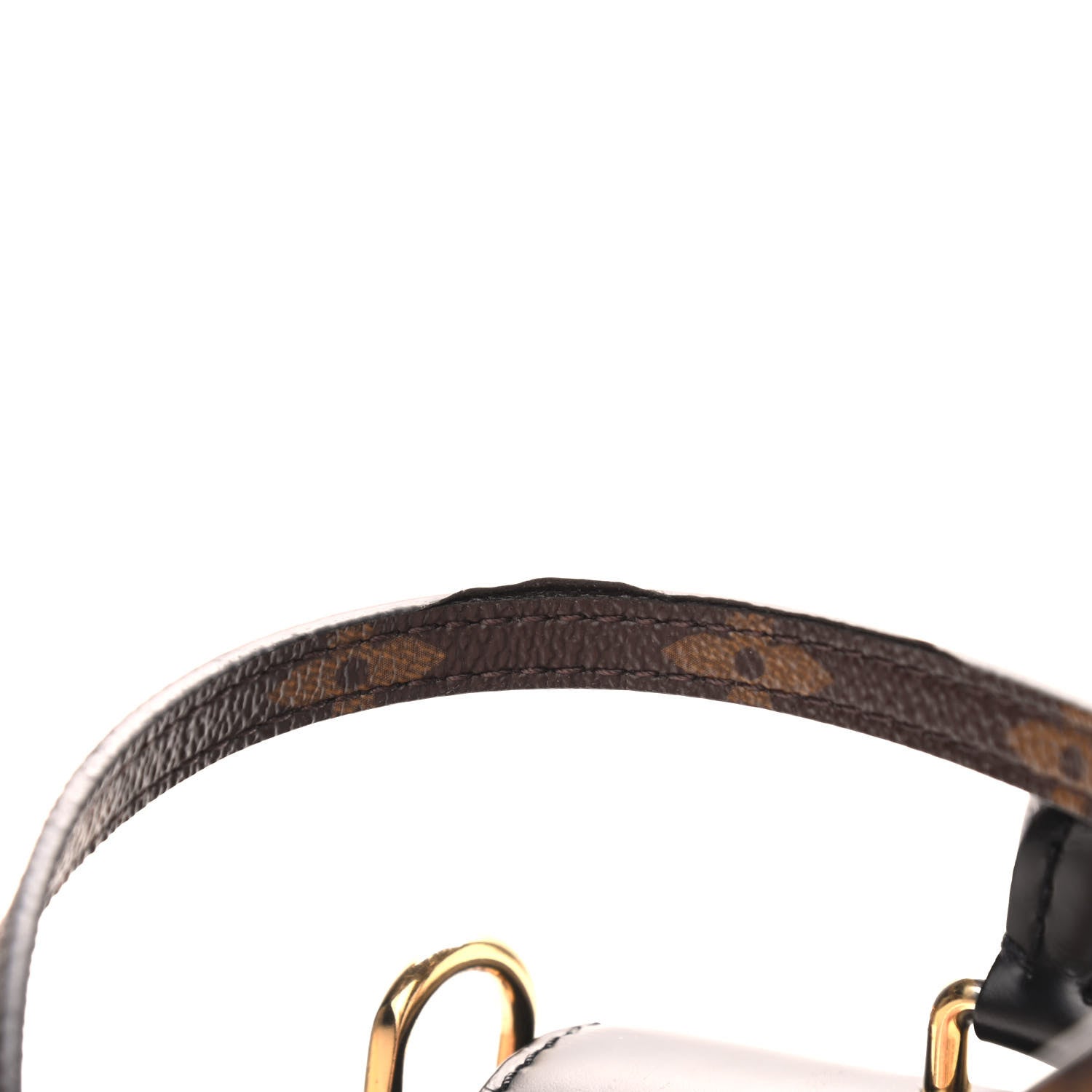 Louis Vuitton Monogram One Handle Flap Bag MM 9 of 11