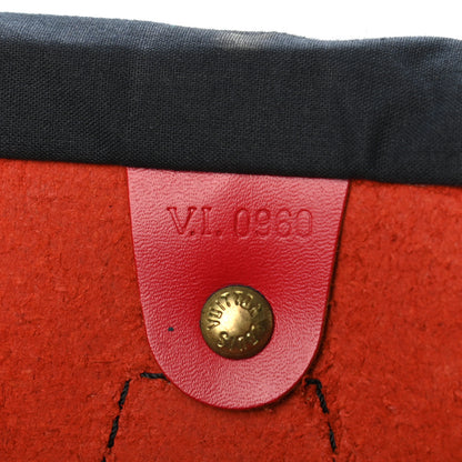 Louis Vuitton Epi Speedy 40 Castillan Red 6 of 8