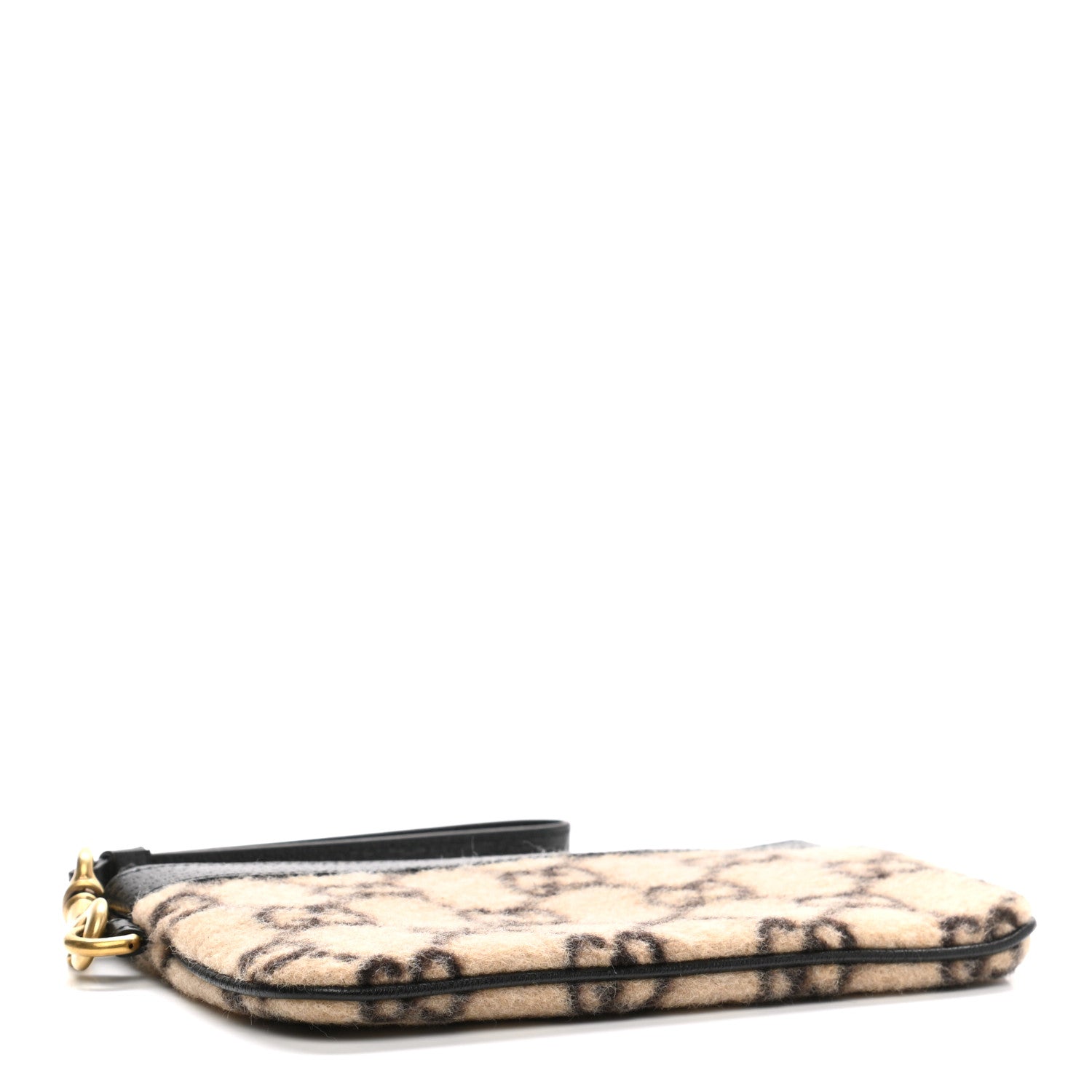 Gucci Covered Wool GG Monogram Smartphone Case Beige Ebony 4 of 11