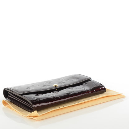 Louis Vuitton Vernis Sarah Wallet Amarante 4 of 8