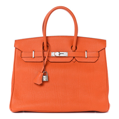 Hermes Togo Birkin 35 Orange 1 of 14
