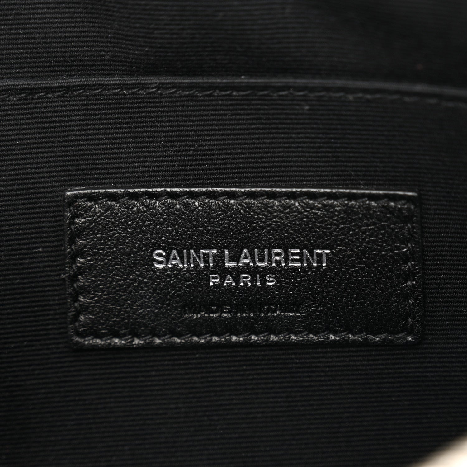 Saint Laurent Calfskin Rider iPad Pouch Black Mulitcolor 6 of 8