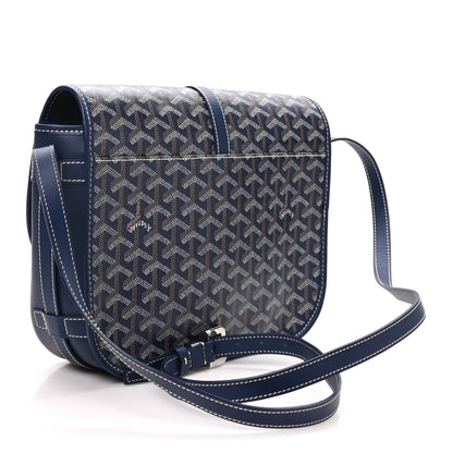 Goyard Goyardine Belvedere II MM Messenger Bag Navy 2 of 8
