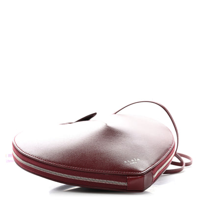 Alaia Lux Calfskin Le Coeur Bag Rouge Grenat 4 of 9