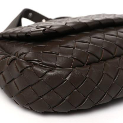 Bottega Veneta Nappa Intrecciato Small Cobble Messenger Bag Light Brown 9 of 11