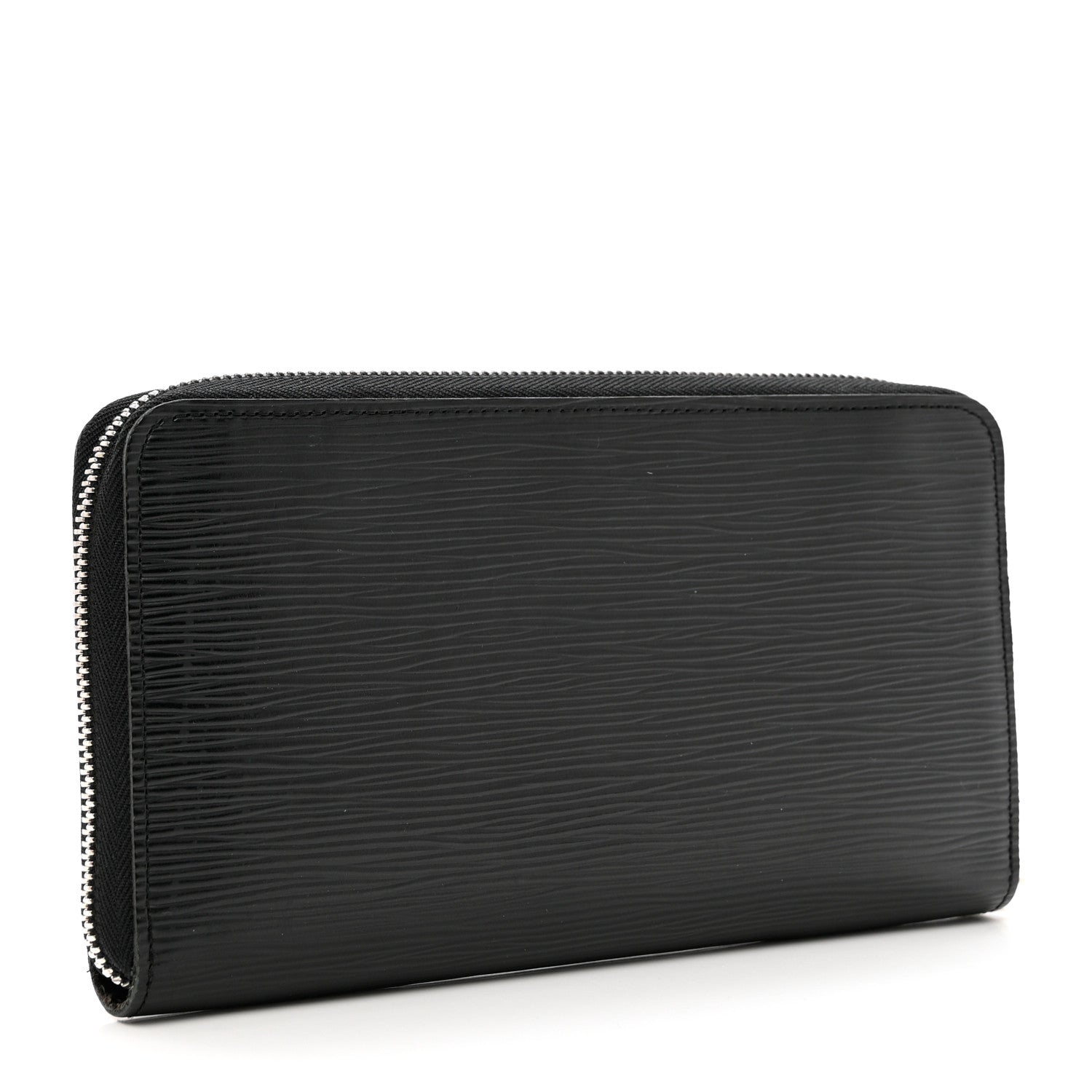 Louis Vuitton Epi Zippy Organizer Wallet Black 3 of 7