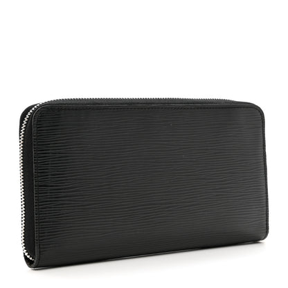 Louis Vuitton Epi Zippy Organizer Wallet Black 3 of 7