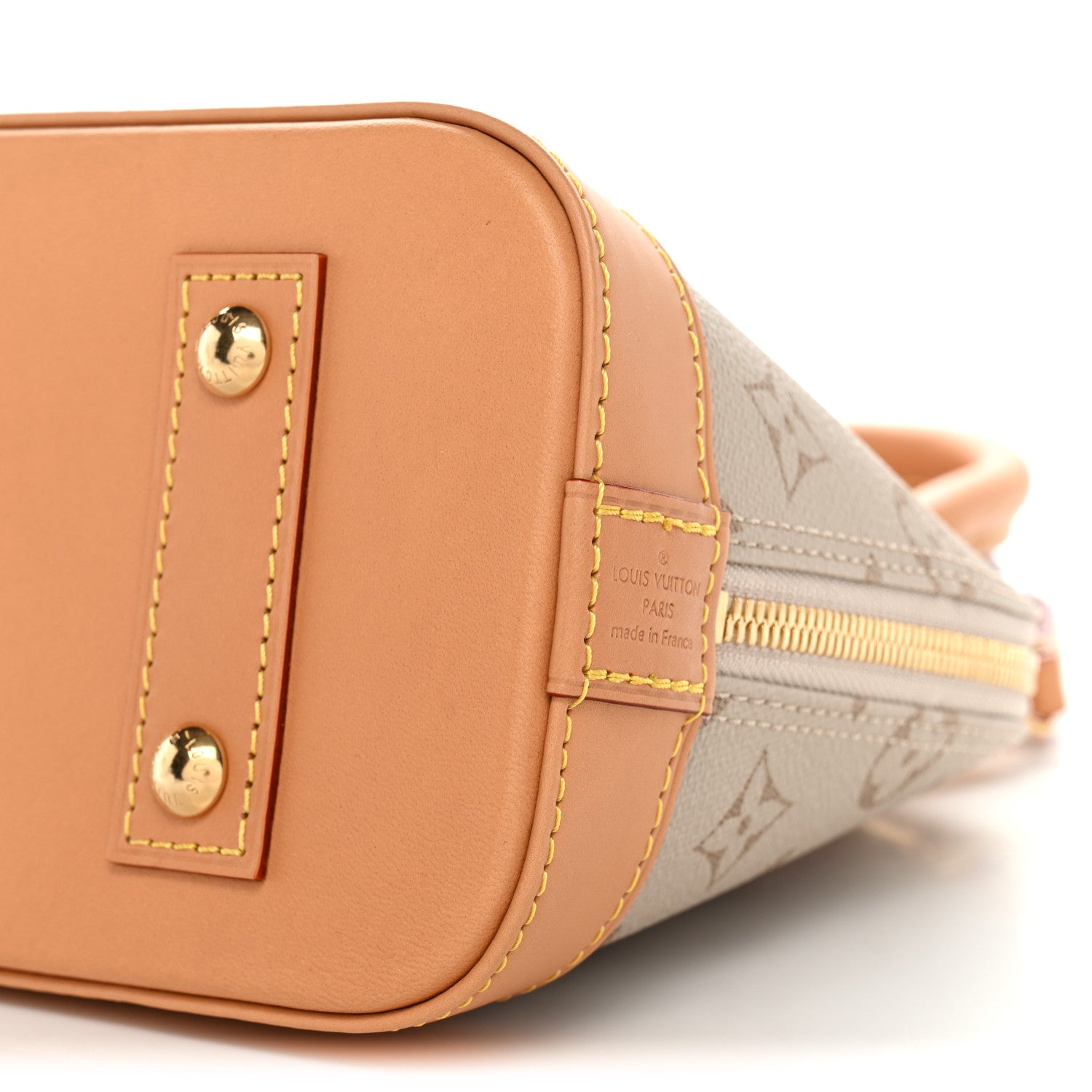 Louis Vuitton Monopaname Alma BB Beige Ocher 9 of 10