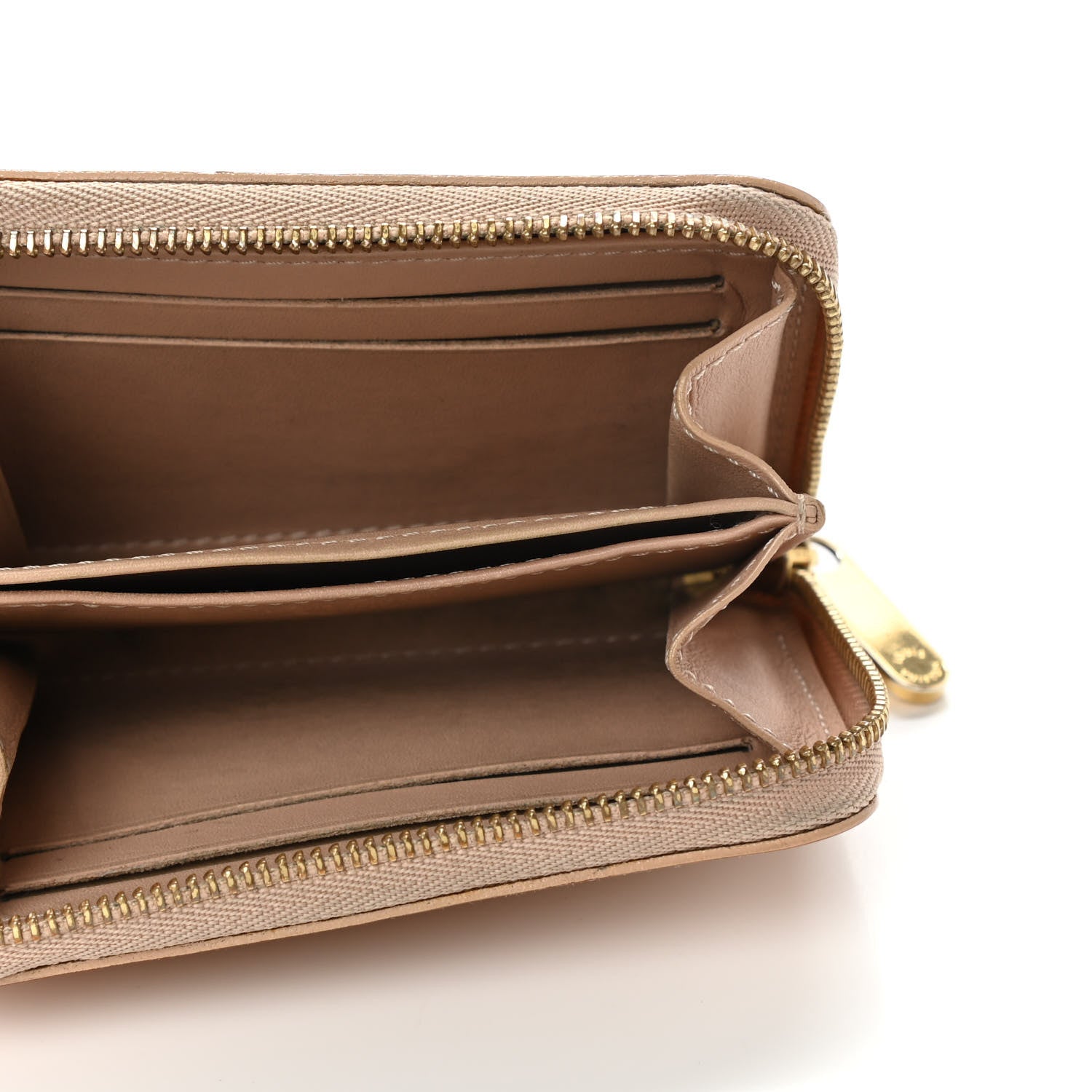 Louis Vuitton Vernis Zippy Coin Purse Wallet Noisette 5 of 10