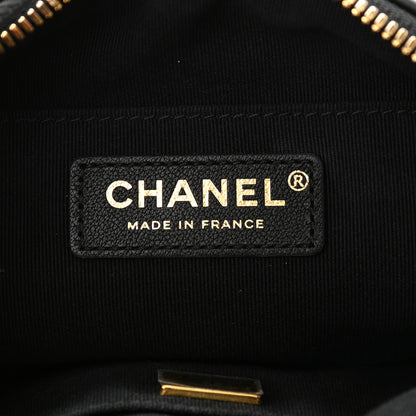 Chanel Calfskin Quilted Small Camera Case Black 6 of 11